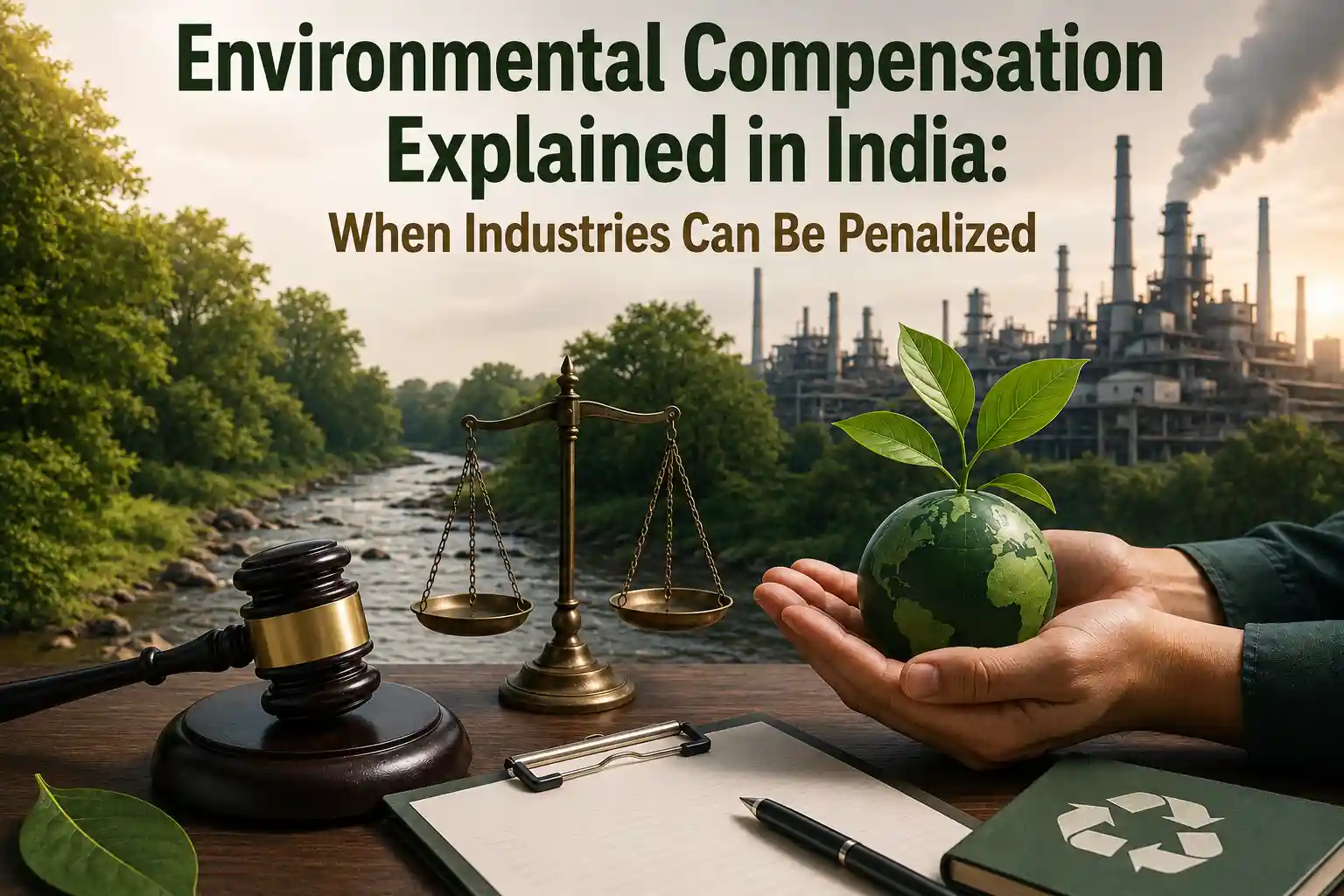 Environmental Compensation for industrial environmental violations in India