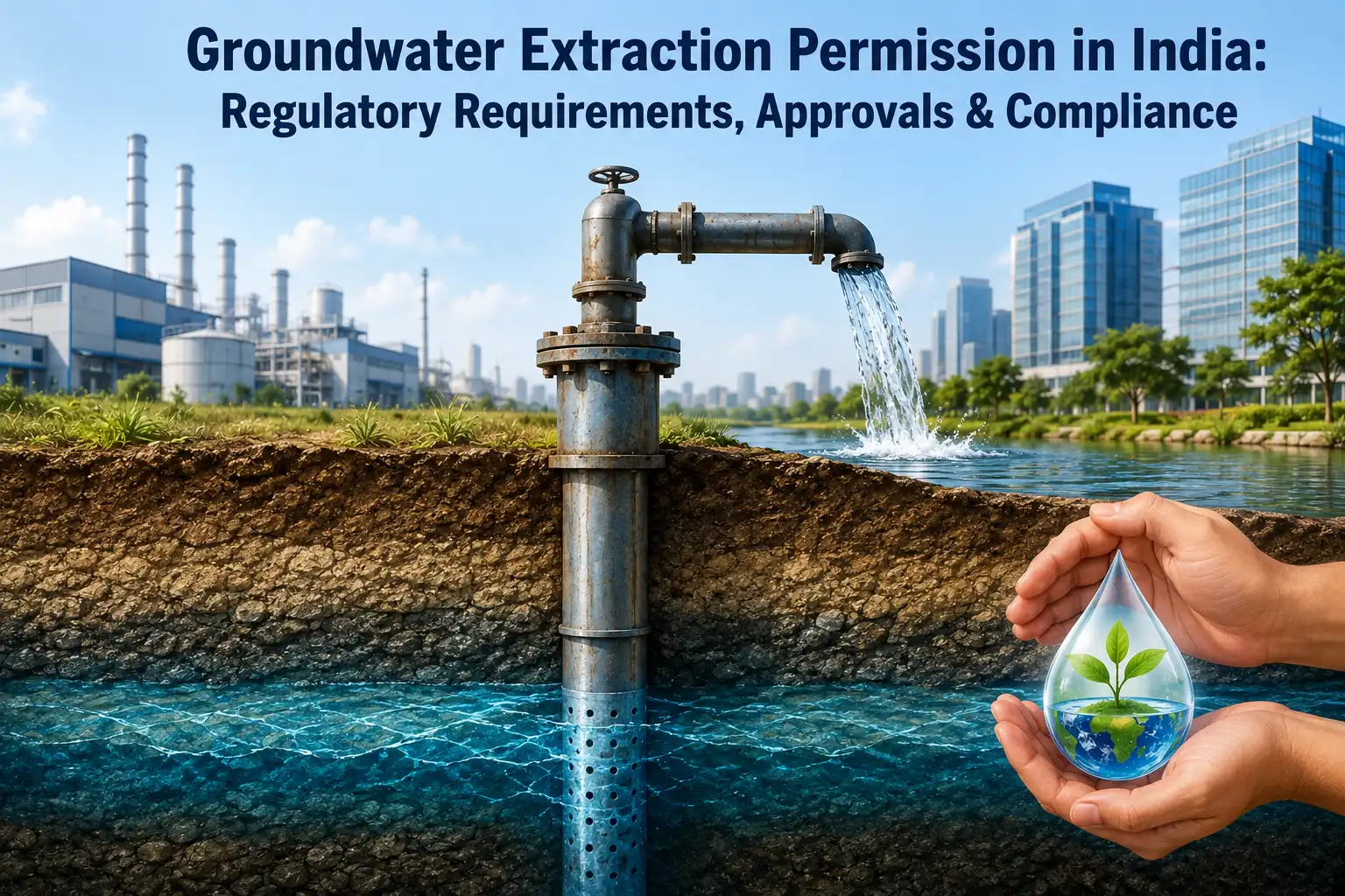 Groundwater extraction permission in India for sustainable water management and regulatory compliance