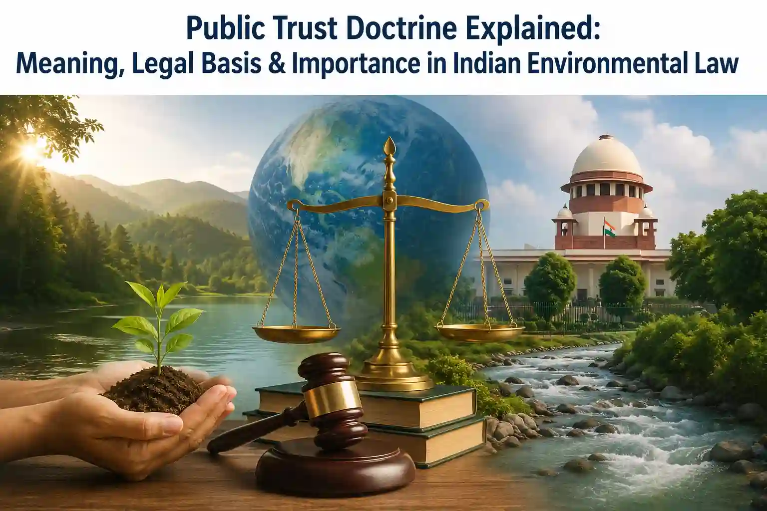 Indian environmental law protecting groundwater, forests, wetlands, and wildlife.