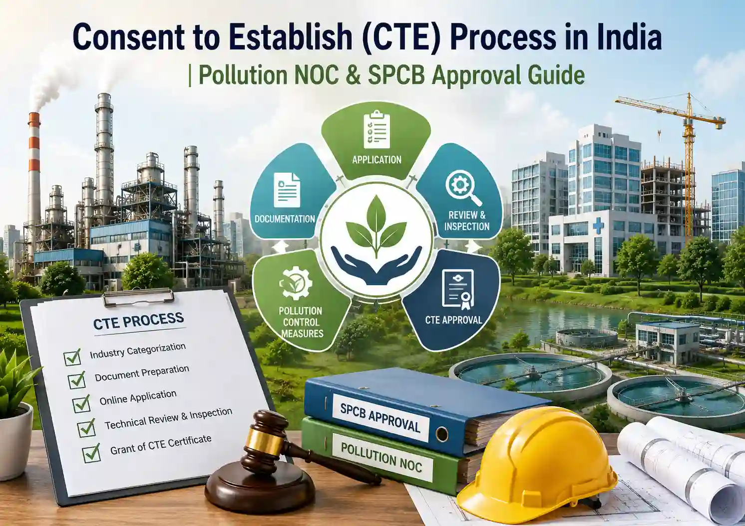 Consent to Establish (CTE) Process in India | Pollution NOC & SPCB Approval Guide